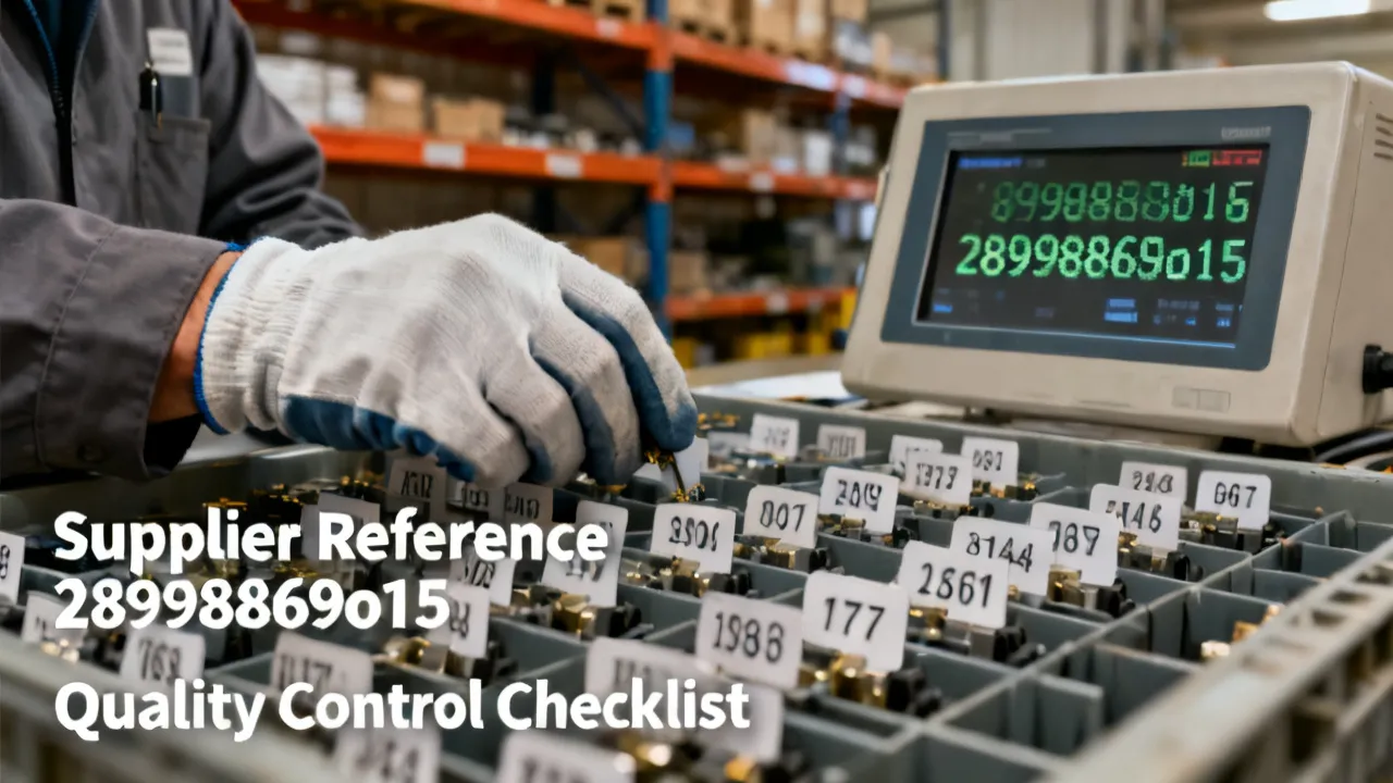 Industry Reference 28998869o15: Supplier, Cost, Quality Insights